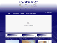 Tablet Screenshot of construleve.com.br